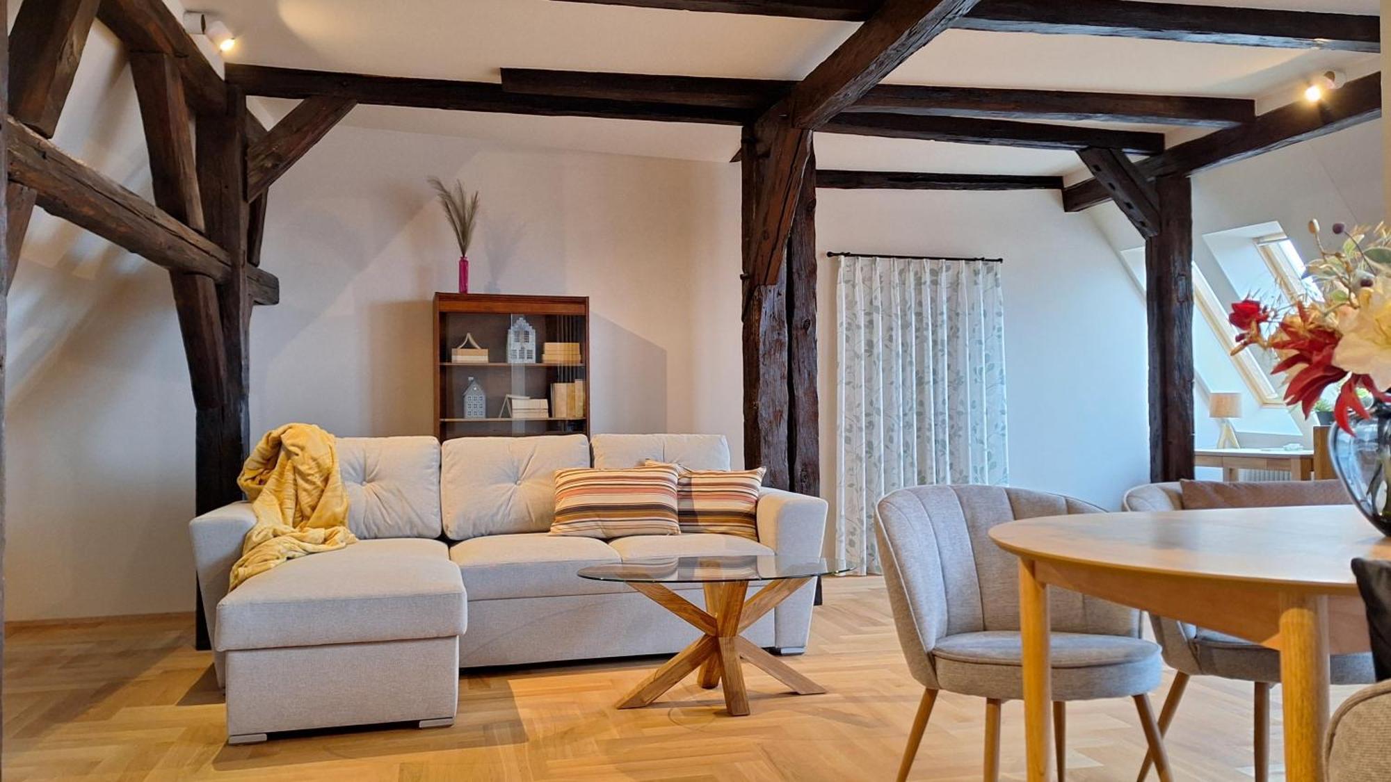 Stadtpalais Bellevue-Suite 3- Zimmer- Maisonettewohnung Mit Dachterrasse Maximal 4 Personen Bautzen Εξωτερικό φωτογραφία
