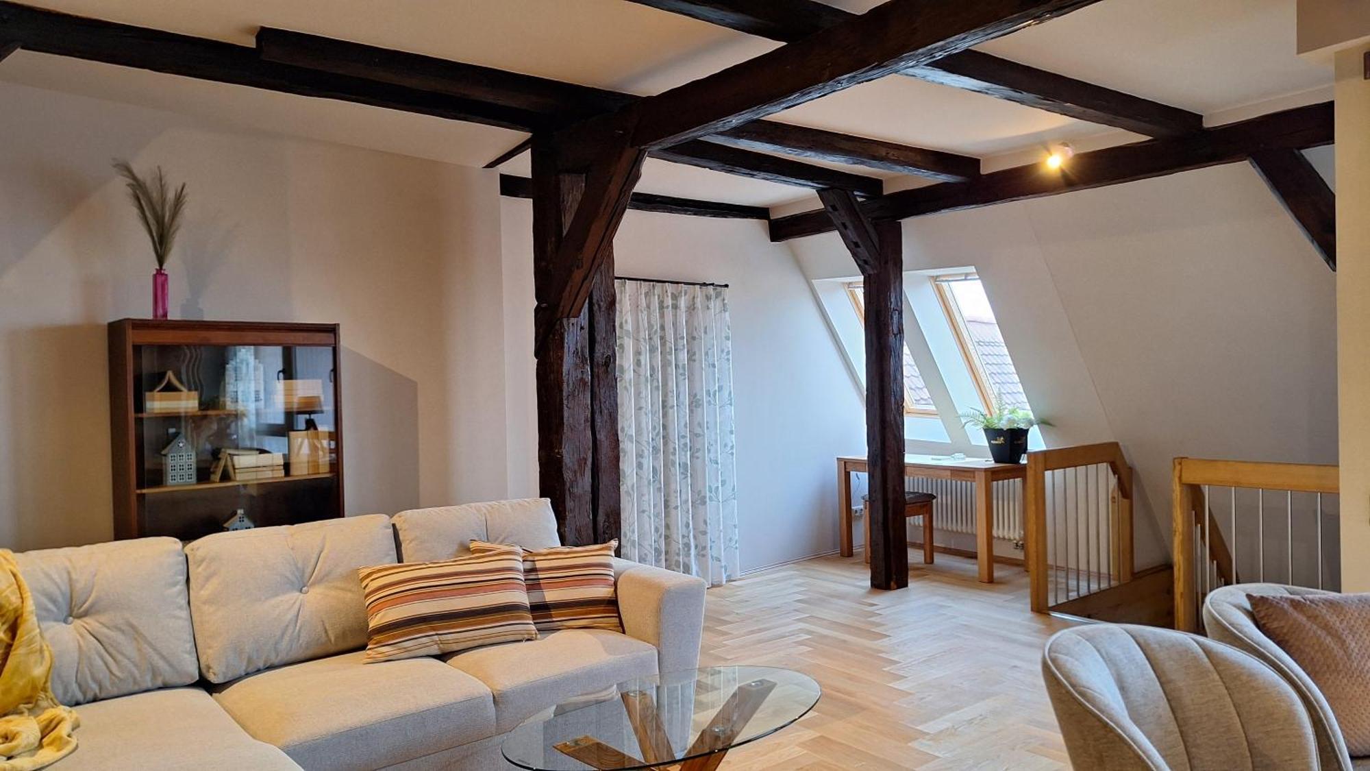 Stadtpalais Bellevue-Suite 3- Zimmer- Maisonettewohnung Mit Dachterrasse Maximal 4 Personen Bautzen Εξωτερικό φωτογραφία