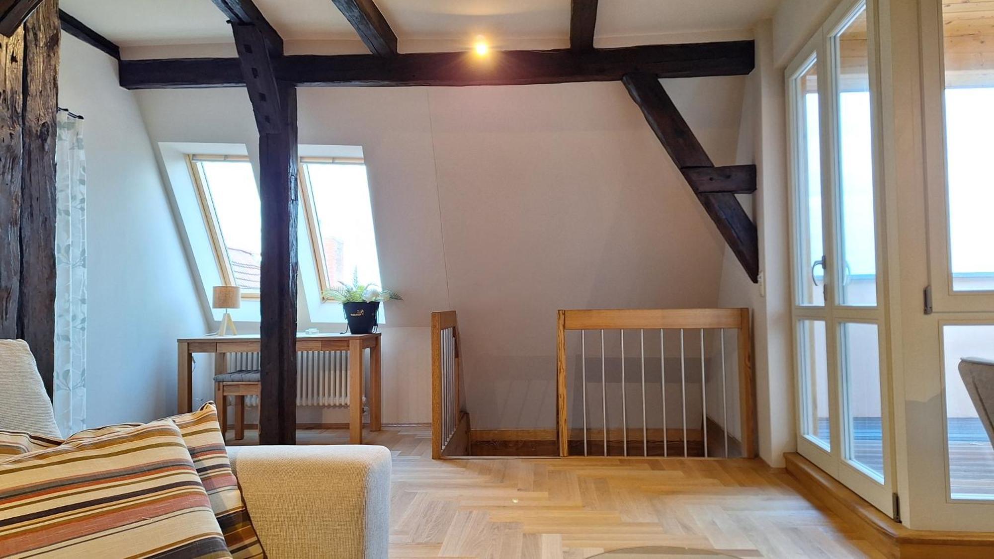 Stadtpalais Bellevue-Suite 3- Zimmer- Maisonettewohnung Mit Dachterrasse Maximal 4 Personen Bautzen Εξωτερικό φωτογραφία